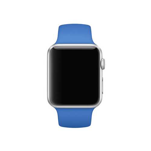 Ремешок Apple Watch 42-44mm Sport Band, темно-синий 2