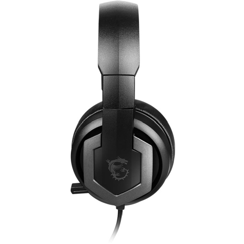 Гарнитура MSI Immerse GH61, Gaming, 32 Ohm, 107dB, Virtual 7.1, 1.0/1.2m cable, USB/3.5mm, black 2