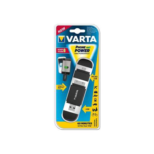 Зарядное устройство VARTA Mini Powerpack цв черный 2