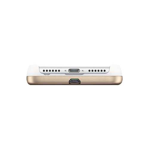 Чехол (LuMee) iPhone 7, LED lighting, золотой 3