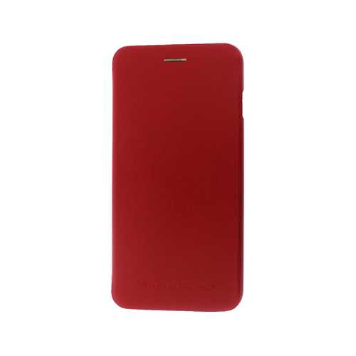 Чехол-книжка (Waves Protect) Apple iPhone 7 Plus/8 Plus, натуральная кожа, красный 1-satelonline.kz
