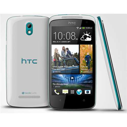 СНЯТО С ПРОДАЖИ HTC Desire 500 Dual Sim (КСТ), цвет синий (Glacier Blue) 1-satelonline.kz