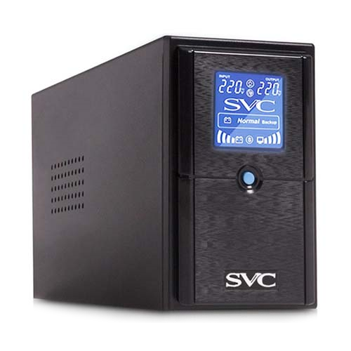 Источник бесперебойного питания SVC V-650-L-LCD 1-satelonline.kz