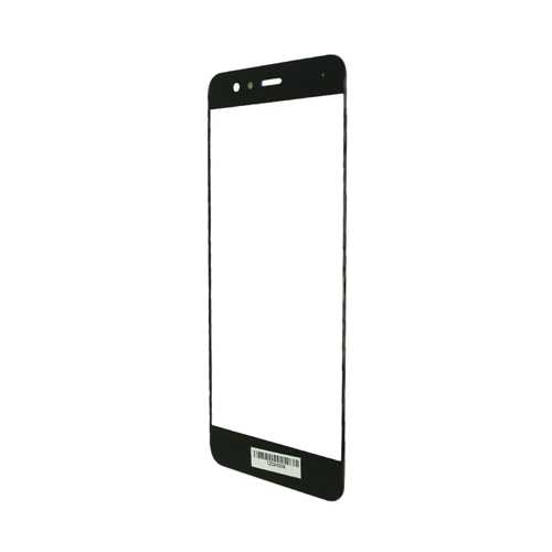 Стекло Huawei P8 Lite, черный (Black) (Дубликат - качественная копия) 2