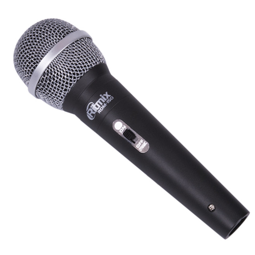 Микрофон вокальный Ritmix RDM-150 черный 1-satelonline.kz
