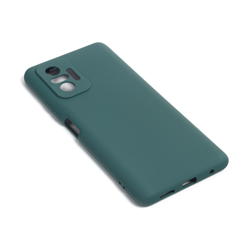 Чехол для телефона, X-Game, XG-HS36, для Redmi Note 10 Pro, Силиконовый,Тёмно-зелёный, Пол. Пакет 2
