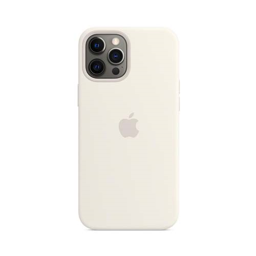 Чехол Apple iPhone 12 Pro силиконовый белый 1-satelonline.kz