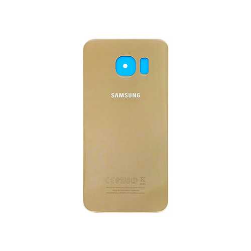 Задняя крышка Samsung Galaxy S6 SM-G928 Edge Plus, золотой (Дубликат - качественная копия) 1-satelonline.kz