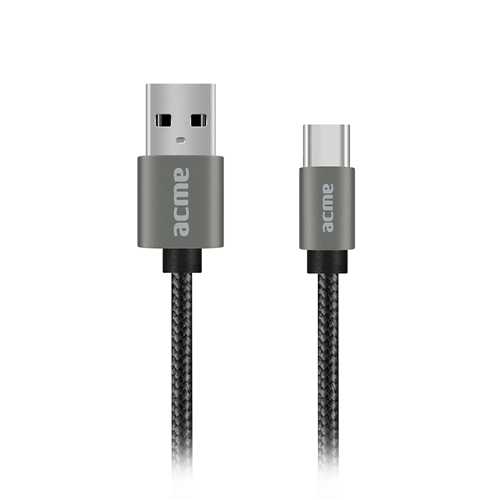 Кабель USB ACME CB2041G USB type-C cable, 1m Silver 2