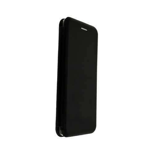 Чехол-книжка Samsung Galaxy S10, кожзам, черный 1-satelonline.kz