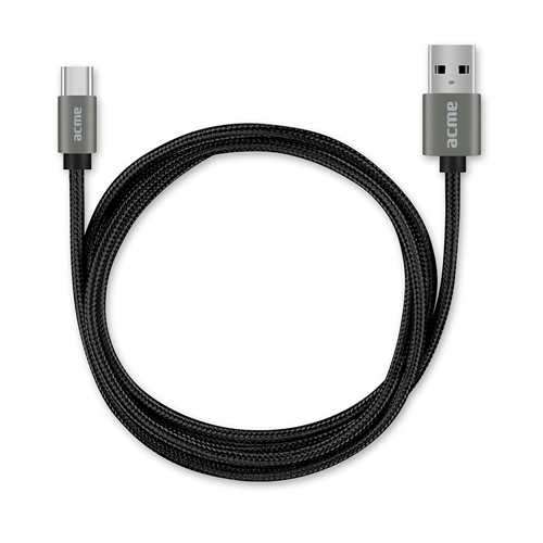 Кабель USB ACME CB2041G USB type-C cable, 1m Silver 4