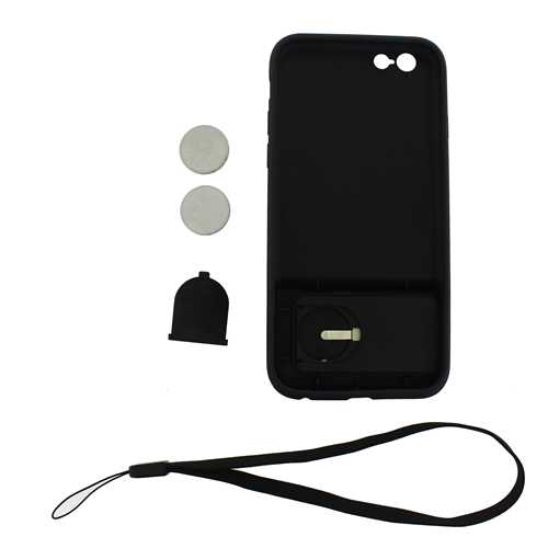Чехол крышка (Rock) Apple iPhone 6/6s, Easy-shot case (Selfie stick), черный (Black) 4