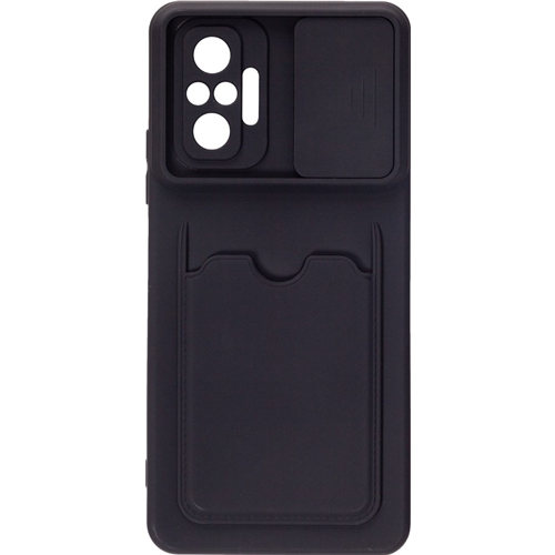 Чехол для телефона, X-Game, XG-S086, для Redmi Note 10 Pro, Чёрный, Card Holder, пол.Пакет 1-satelonline.kz
