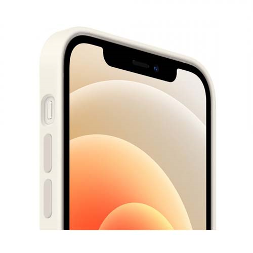 Чехол Apple iPhone 12 Pro силиконовый белый 2