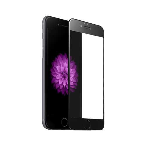 Защитное стекло 3D Анти-блик Apple iPhone 6/6S чёрный  1-satelonline.kz