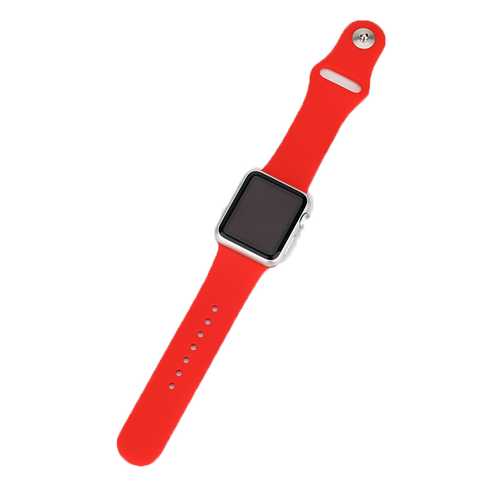 Ремешок Apple Watch 38-40mm Sport Band красный 2