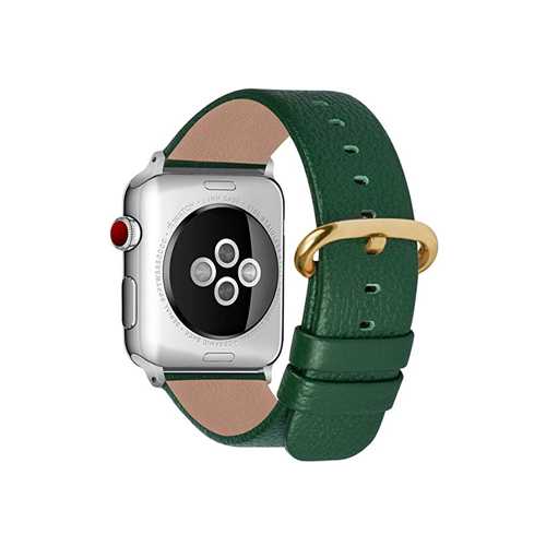 Ремешок Apple Watch 44-42mm Unbranded Black, зеленый  1-satelonline.kz