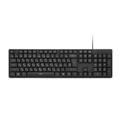 Клавиатура ACME KS06 Basic keyboard EN/LT/RU 4
