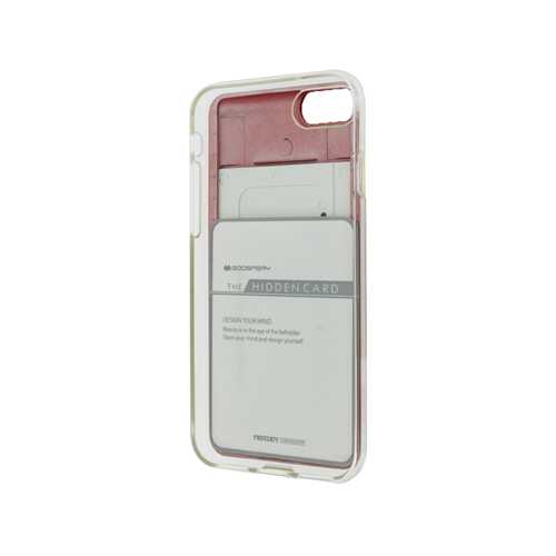 Чехол HIDDEN CARD Apple iPhone 7/8 пластиковый песочно-розовый 2
