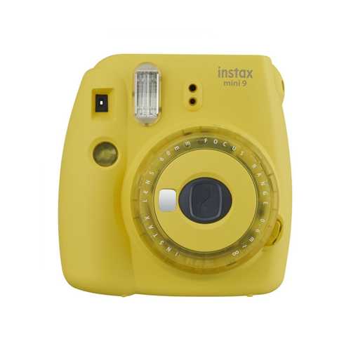 Цифровой Фотоаппарат FUJIFILM INSTAX MINI 9 Clear Yellow в подарочной коробке 2