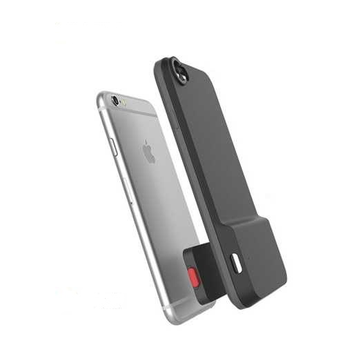 Чехол крышка (Rock) Apple iPhone 6/6s, Easy-shot case (Selfie stick), черный (Black) 1-satelonline.kz