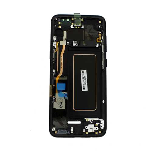 Дисплей Samsung Galaxy S8 G950, с передней панелью и с сенсором, черный (Black) (Оригинал) 2