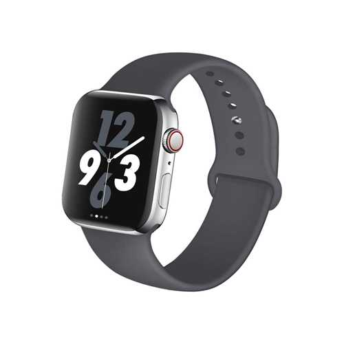 Спортивный ремешок Apple Watch 42мм Dark Grey Sport Band M/L 1-satelonline.kz