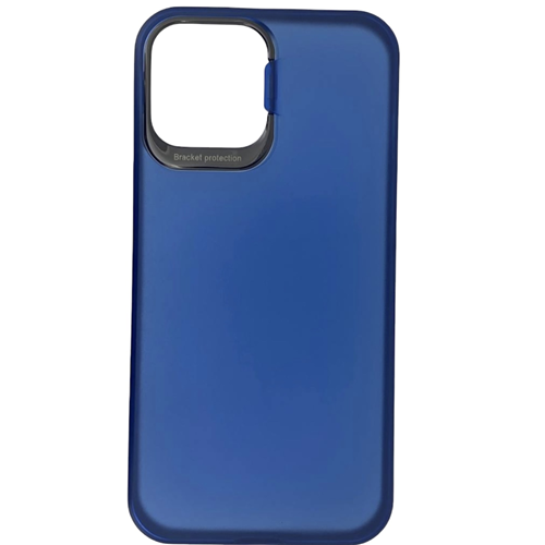 Чехол Coblue для iPhone 12 ProMax transparent blue 1-satelonline.kz