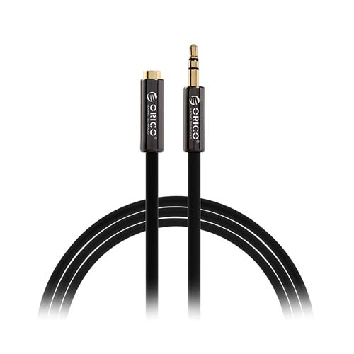 Аудио кабель ORICO FMC-10-BK USB3.0, 3.5mm, 1M, Black 1-satelonline.kz
