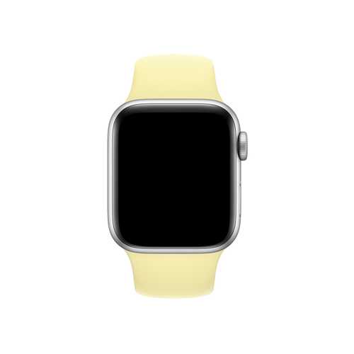 Спортивный ремешок Apple Watch 38-40 мм Sport Band желтый 2