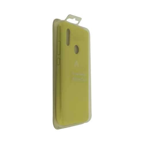 Чехол Huawei P Smart (2019), Silicone Cover, желтый  1-satelonline.kz