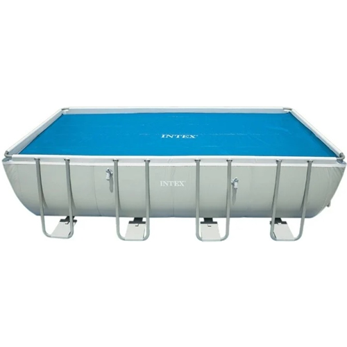 Тент солнечный для бассейнов размером 400 x 200 см, INTEX, 29028, PE, Синий, Сумка 2