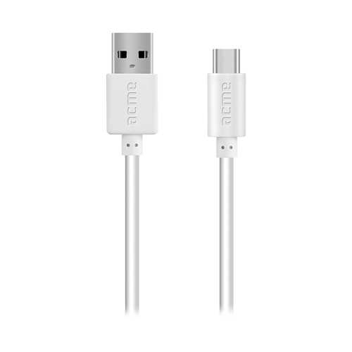 Кабель USB ACME CB1041W USB type-C cable, 1m White 2