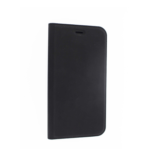 Чехол книжка Apple iPhone 11 кожа, черный 1-satelonline.kz