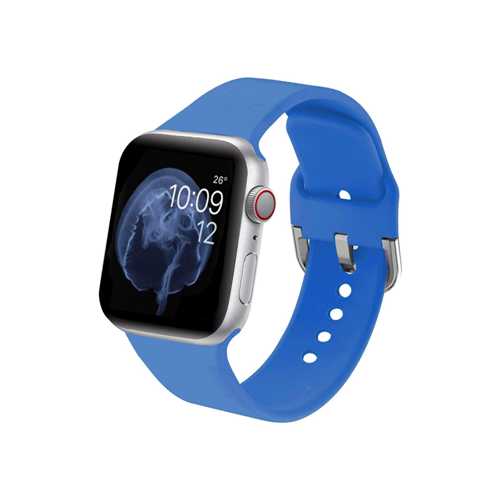 Спортивный ремешок Apple Watch 42мм Light Blue Sport Band M/L 1-satelonline.kz
