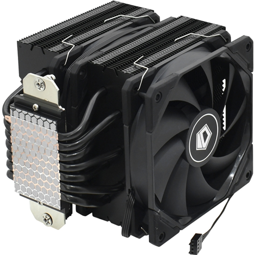 Cooler ID-Cooling, for AMD sTRX4/TR4, SE-207 TRX BLACK, 280W, 2*120mm, 700-1800rpm, 4pin 2