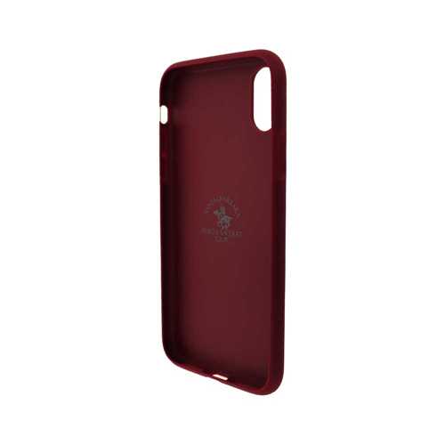 Чехол Santa Barbara Apple iPhone X/Xs, Ravel, кожзам, красный 2