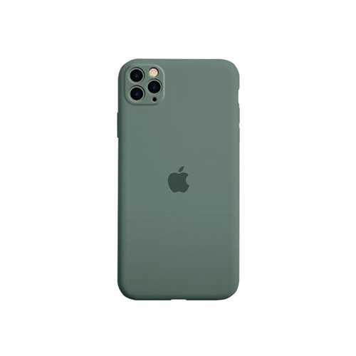 Чехол для Apple iPhone 11 Pro Silicone Case, Khaki 1-satelonline.kz