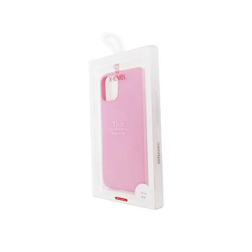Чехол Apple iPhone 11 Pro силикон, розовый 1-satelonline.kz