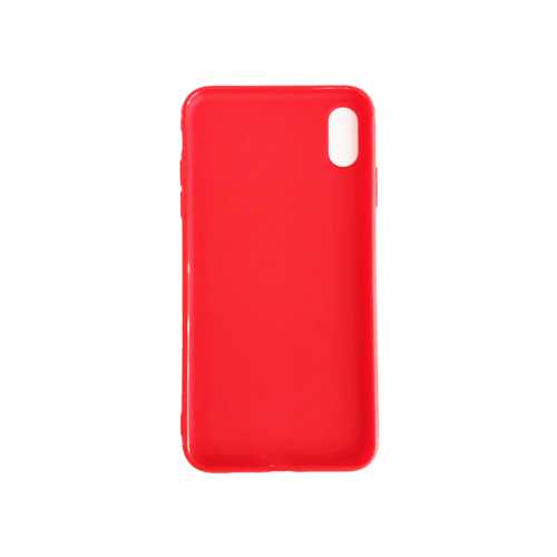 Чехол силиконовый BoraSCO для Apple iPhone Xs Max (красный) 2