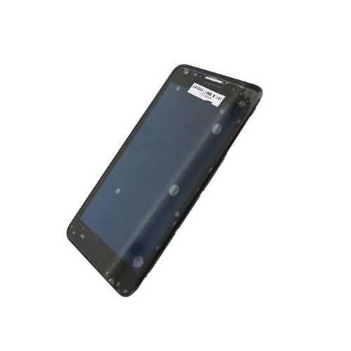 Дисплей Alcatel OneTouch Idol Ultra 6033, с сенсором, с передней панелью, черный (Black) (Дубликат - качественная копия) 1-satelonline.kz