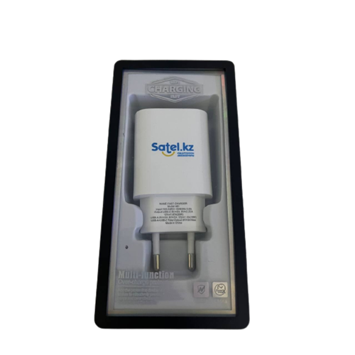 Адаптер Satel 20W Fast Charger (DUAL Ports USB/USB-C) белый  4