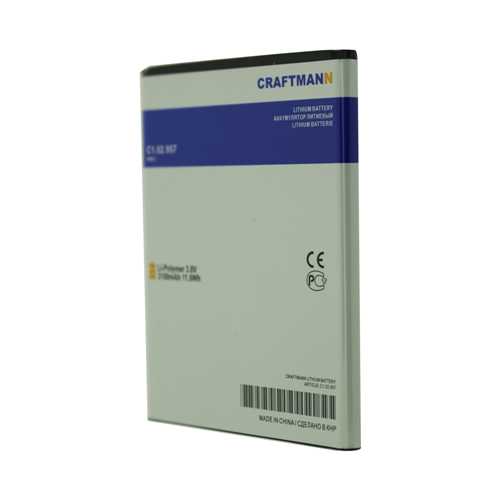 Аккумуляторная батарея Craftmann XIAOMI REDMI NOTE (BM42) 310A.18Q2D (Альтернативный бренд с оригинальным качеством) 1-satelonline.kz