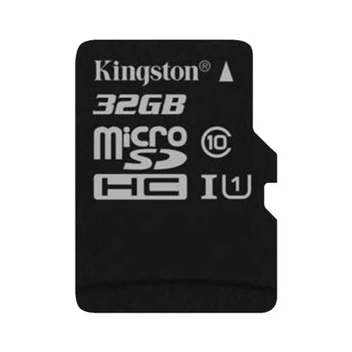 Карта памяти MicroSD 32GB Class 10 U1 Kingston SDCS/32GBSP 1-satelonline.kz