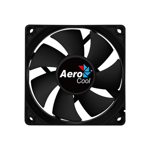 Кулер для компьютерного корпуса AeroCool FORCE 8 Black Molex + 3P 1-satelonline.kz