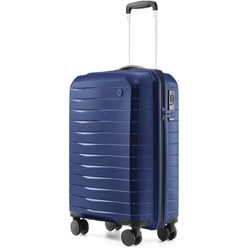 Чемодан, NINETYGO, Lightweight Luggage 24'', 6941413216357, 3кг, 65л, 65×45×26 см, Синий 1-satelonline.kz