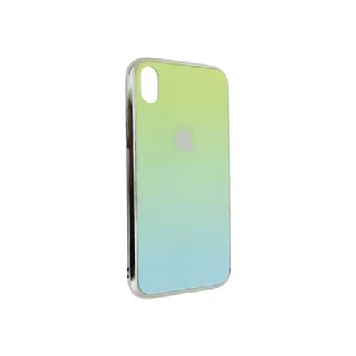 Чехол Apple iPhone X/XS, силиконовый, хамелеон бирюзовый 1-satelonline.kz