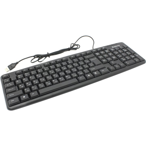 Клавиатура Defender HB-420 RU черный 2
