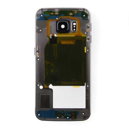Корпус Samsung Galaxy S6 Edge SM-G925F, черный (Black) (Дубликат - качественная копия) 2
