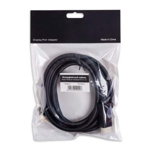 Интерфейсный кабель iPower DisplayportDisplayport 8k 2 м. 5 в. 2